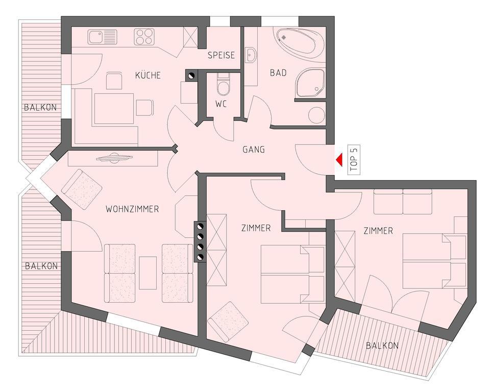 Ferienwohnung Optimal Kaltenbach Eksteriør billede