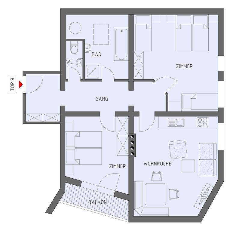 Ferienwohnung Optimal Kaltenbach Eksteriør billede